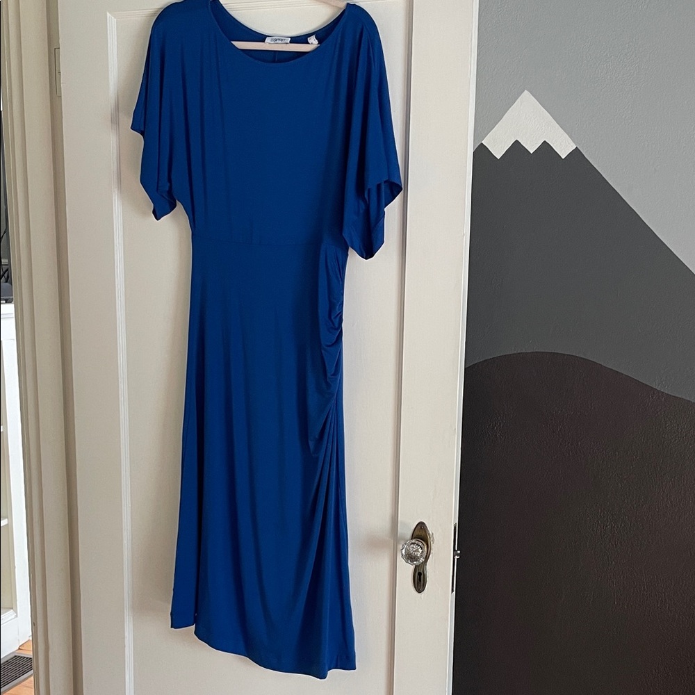 Esprit Asymmetrical Blue Dress